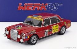 Werk83 Mercedes benz 300 Sel 6.8 Amg N 56 200 Miles Nuremberg 1972 Hans Heyer 1:18 Red
