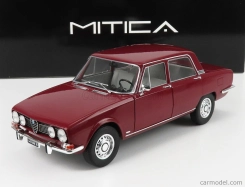 Mitica-diecast Alfa romeo 1750 Berlina 1-series 1968 1:18 Prugna 525