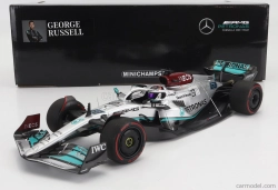 Minichamps Mercedes gp F1 W13e Mercedes-amg Petronas F1 N 63 1:18, stříbrná