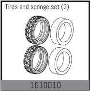 Tires and sponge set (2)