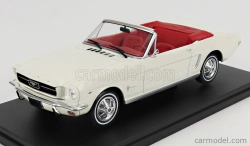 Edicola Ford usa Mustang Cabriolet Open 1965 1:24 Biela