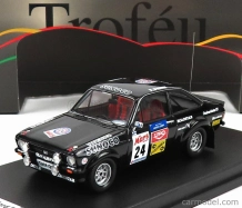 Trofeu Ford england Escort Mkii N 24 Rally 1000 Lakes 1979 L.lampi - P.kuukkala 1:43 Black