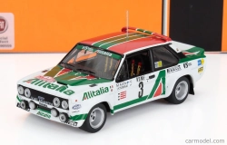 Ixo-models Fiat 131 Abarth Team Alitalia N 3 3rd Rally Montecarlo 1979 Markku Alen - Ikka Kivimaki 1:43 Biela Zelená Červená