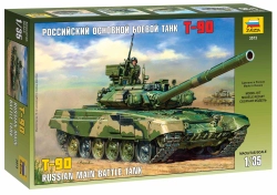 Zvezda ruský tank T-90 MBT (1:35)