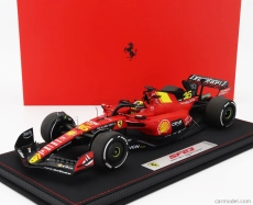 Bbr-models Ferrari F1 Sf-23 Team Scuderia Ferrari N 16 4th Monza Italy Gp 2023 Charles Leclerc - Con Vetrina - s vitrínou 1:18 červená čierna žltá