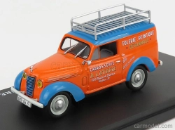 Edicola Renault Javaquatre Van Tolerie Peinture Depannage 1942 1:43 Oranžová svetlo modrá