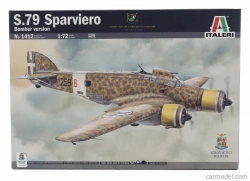 Italeri Savoia marchetti S.79 Sparviero Airplane Military 1942 1:72 /