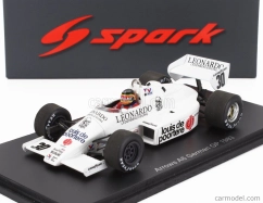 Spark-model Arrows F1  A6 N 30 Germany Gp 1983 Thierry Boutsen 1:43 Bílá