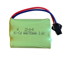 Akumulátor NiCd 3,6 V 700 mAh