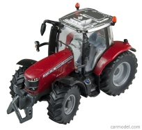 Britains Massey ferguson 6718 Tractor 2016 1:32 Červená Stříbrná