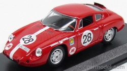 Najlepší model Porsche Abarth Scuderia Filipinetti N 28 Nurburgring 1963 Knunis - Schiller 1:43 Red
