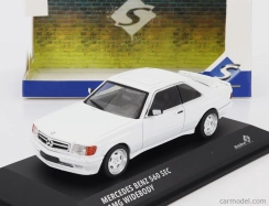 Solido Mercedes benz S-class 560sec Amg (c126) Wide Body 1990 1:43 Bílá
