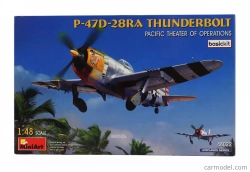 Miniart Thunderbolt P-47d-28ra Airplane Military 1942 1:48 /