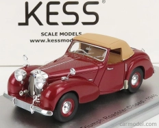 Kess-model Triumph Roadster Closed 1949 1:43 Red Met Beige