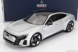 Norev Audi Gt Rs E-tron 2021 1:18 Strieborná