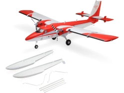 RC lietadlo E-flite DHC-6 Twin Otter 1.4m AS3X+ SAFE Select BNF Basic, plaváky
