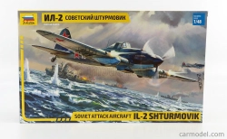Zvezda Iliushin Il-2 Shturmovik Soviet Aircraft Airplane 1946 1:48 /