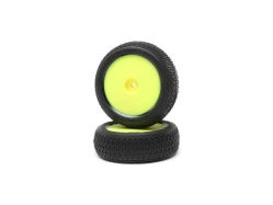 Losi kolo s pneu Taper Pin, přední, žlutý disk (2): Mini-B