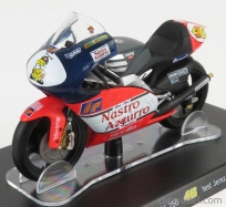 Edicola Aprilia 250cc Team Nastro Azzurro N 46 Majster sveta Test Jerez 1997 Valentino Rossi 1:18 Sivá červená biela