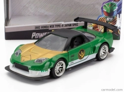 Jada Honda Nsx Type-r Japan Spec Coupe Power Rangers 2002 1:32 Zelené Zlato