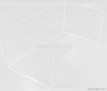 Tecnomodel Vetrina display box Only Transparent Cover - Solo Copertura Trasparente - Lungh.lenght Cm 30.8 X Largh.width Cm 16.2 X Alt.height Cm 12.3 (altezza Interna Cm 11.3) 1:18 Plexiglass