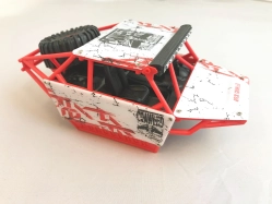 Diel č. 1 kapota s interiérom, červená