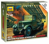 Zvezda Snap Kit - BM-13 Kaťuša (1:100)