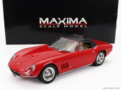 Maxima Ferrari 250 Gt Nembo Spider Soft-top Closed #1777gt 1965 1:18 Červená béžová