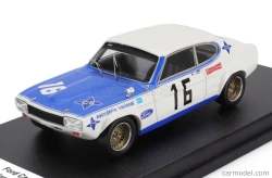 Trofeu Ford england Capri 2300 Gt N 16 Winner Rally Vila Real 1971 Jorge De Bragation 1:43 Bílá Modrá