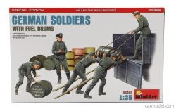 Miniart Figúrky Nemeckí vojaci s palivovými bubnami 1945 1:35 /