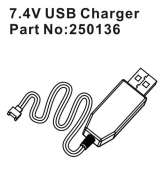 HBP250136 - 7.4V USB Charger