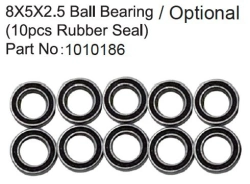 HBP240368 - (1010186) 8X5X2.5 Ball Bearing ( 10pcs Rubber Seal )