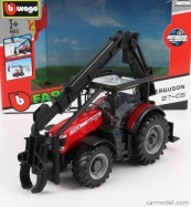 Bburago Massey ferguson 8740s Tractor Loader 2016 1:50 Red