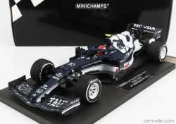 Minichamps Alpha tauri F1  At02 Honda Ra620h Team Alpha Tauri N 10 3rd Azerbaijan Gp 2021 Pierre Gasly 1:18 Bílá Modrá