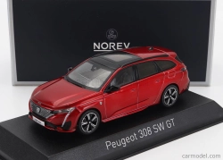 Norev Peugeot 308 Gt Sw Station Wagon 2021 1:43 Elixir Red