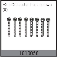 M2.5×20 button head screws (8)
