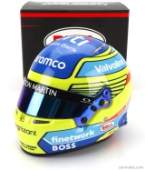 Mini helmet Bell helma F1 Fernando Alonso Team Aston Martin Cognizant N 14 1:2