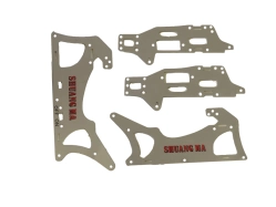 Double Horse 9104-11 ozdobné hliníkové desky