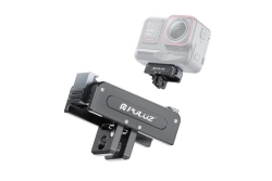 DJI Action 5 Pro - Aluminum Alloy Quick-Release Mount (PULUZ)
