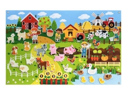 2Kids Toys Interaktivní hrací stěna Farma