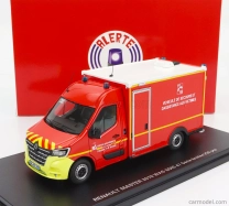 Alerte Renault Master Van Was Sdis 47 Vehicule De Secours Et D'assistance Aux Victimes Ambulance Sapeurs Pompier 2019 1:43 červená biela žltá