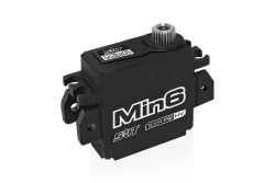 MIN6 HiVOLT CORELESS Digitálne servo pre 1/12 Pancar (9kg-0,062s/60°)