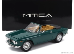 Mitica Alfa romeo Giulia 1600 Gtc Cabriolet Open 1964 – Interior Cinghiale 1:18 Verde Pino 216 - Zelená