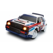 RC auto LR16 Rallye Drift Sports Car, biele