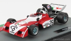 BAZAR - Edicola Surtees F1  Ts9b N 26 Season 1972 Andrea De Adamich 1:43 Červená Bílá
