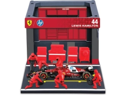 Bburago Ferrari SF-25 (2025) 1:43 #44 Hamilton (Pit Pass Set)