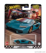 Mattel hot wheels Lamborghini Countach Lpi 800-4 2021 1:64 Blue