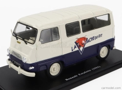 Edicola Renault Estafette Minibus La Vache Qui Rit 1962 - bez kartónovej krabice - Senza Scatola 1:24 krémovo modrá