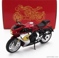 Cm-models Mv agusta 800 Superveloce N 1 Ago 2022 1:18 Matná červená strieborná čierna