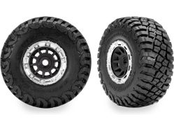 Traxxas kolo 1.4", černý disk, pneu BFG Mud-Terrain (2)